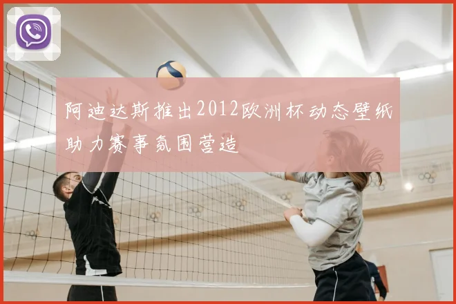 阿迪达斯推出2012欧洲杯动态壁纸助力赛事氛围营造