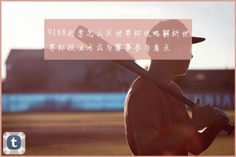 9188彩票怎么买世界杯攻略解析世界杯投注方式与赛事参与看点